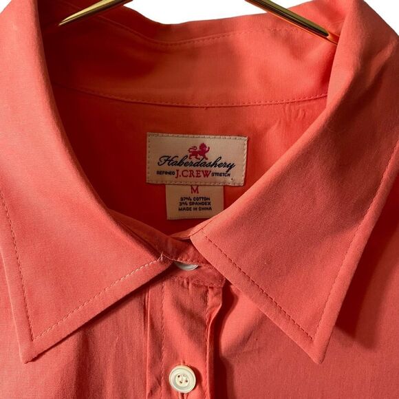 Haberdashery J. Crew Stretch Button Down Shirt Size MED - Picture 3 of 12